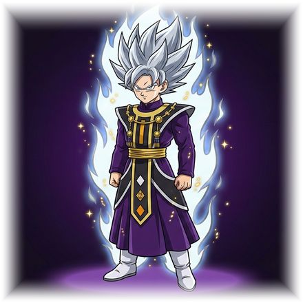 Personagem com a armadura Divino